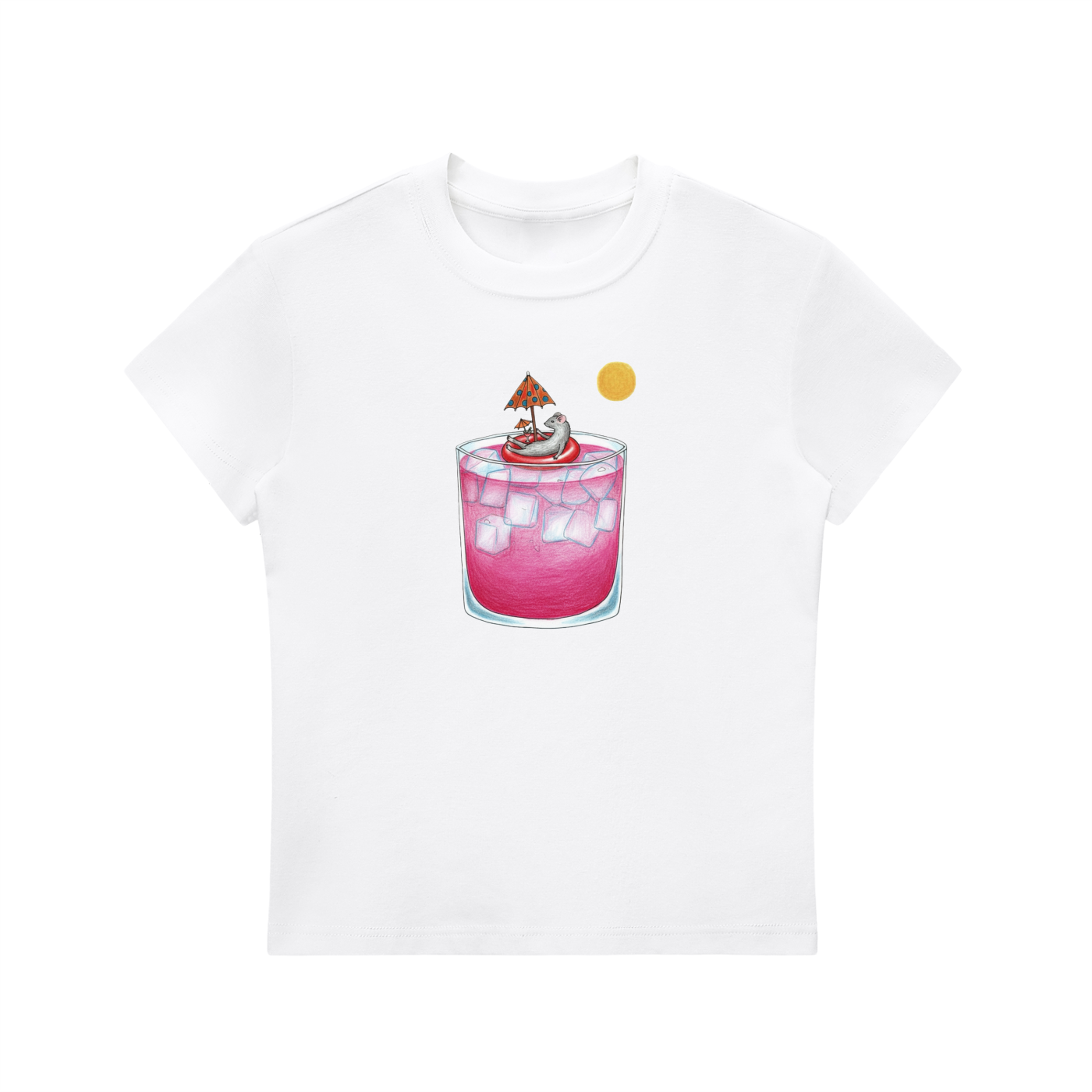 Handing Out Drinks T-Shirt (Womens)