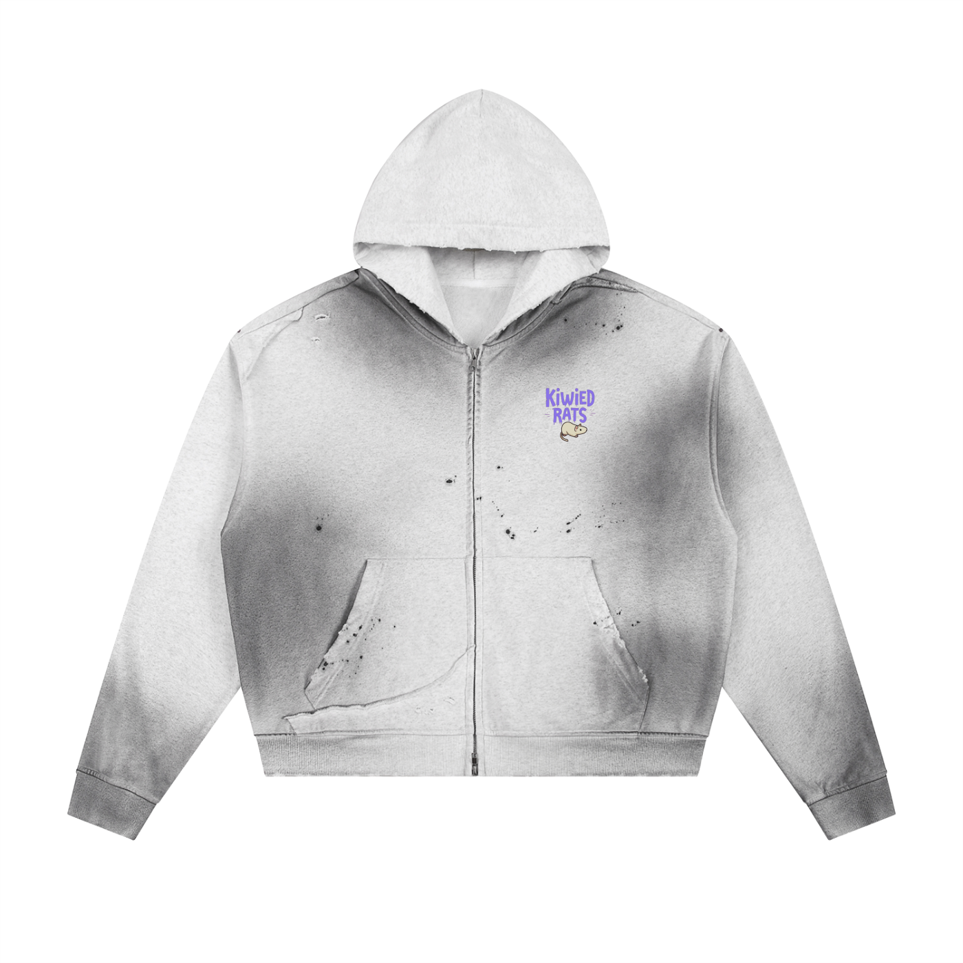 Space Rat Zipper Hoodie