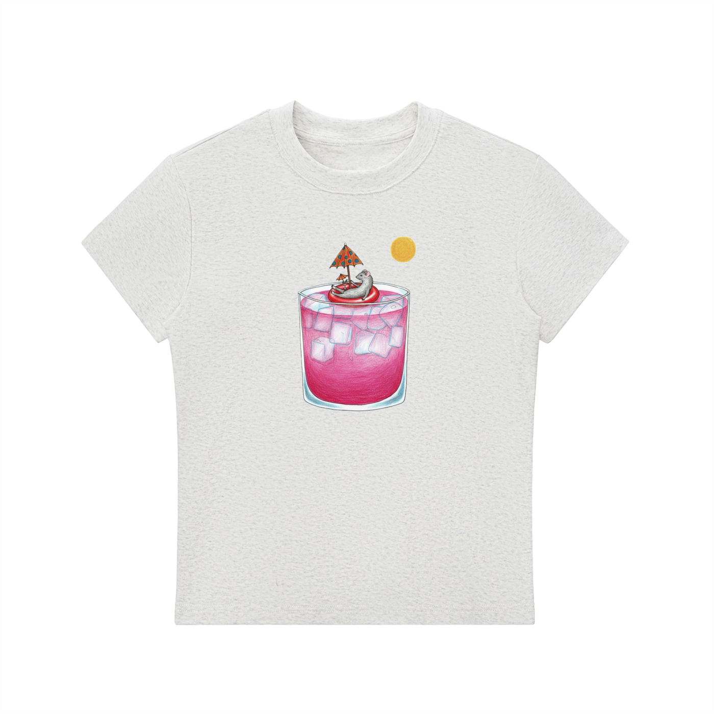 Handing Out Drinks T-Shirt (Womens)
