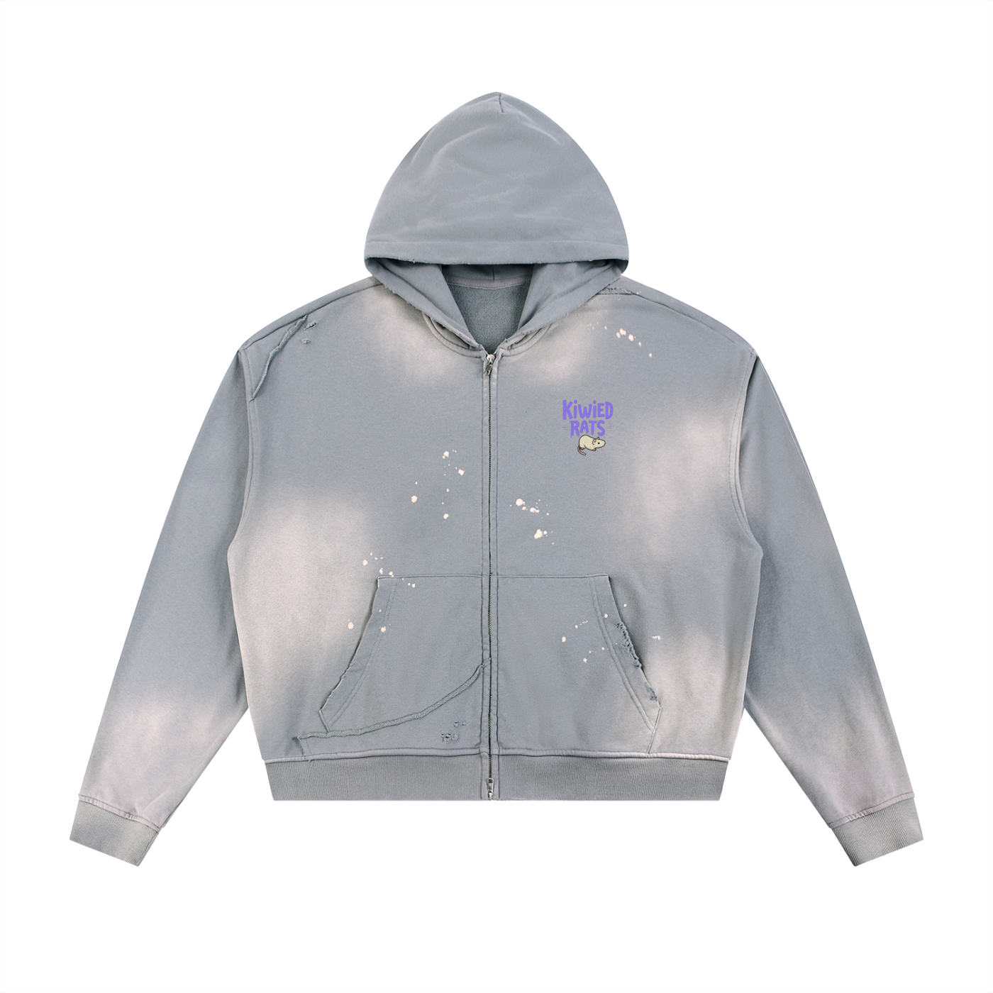 Space Rat Zipper Hoodie