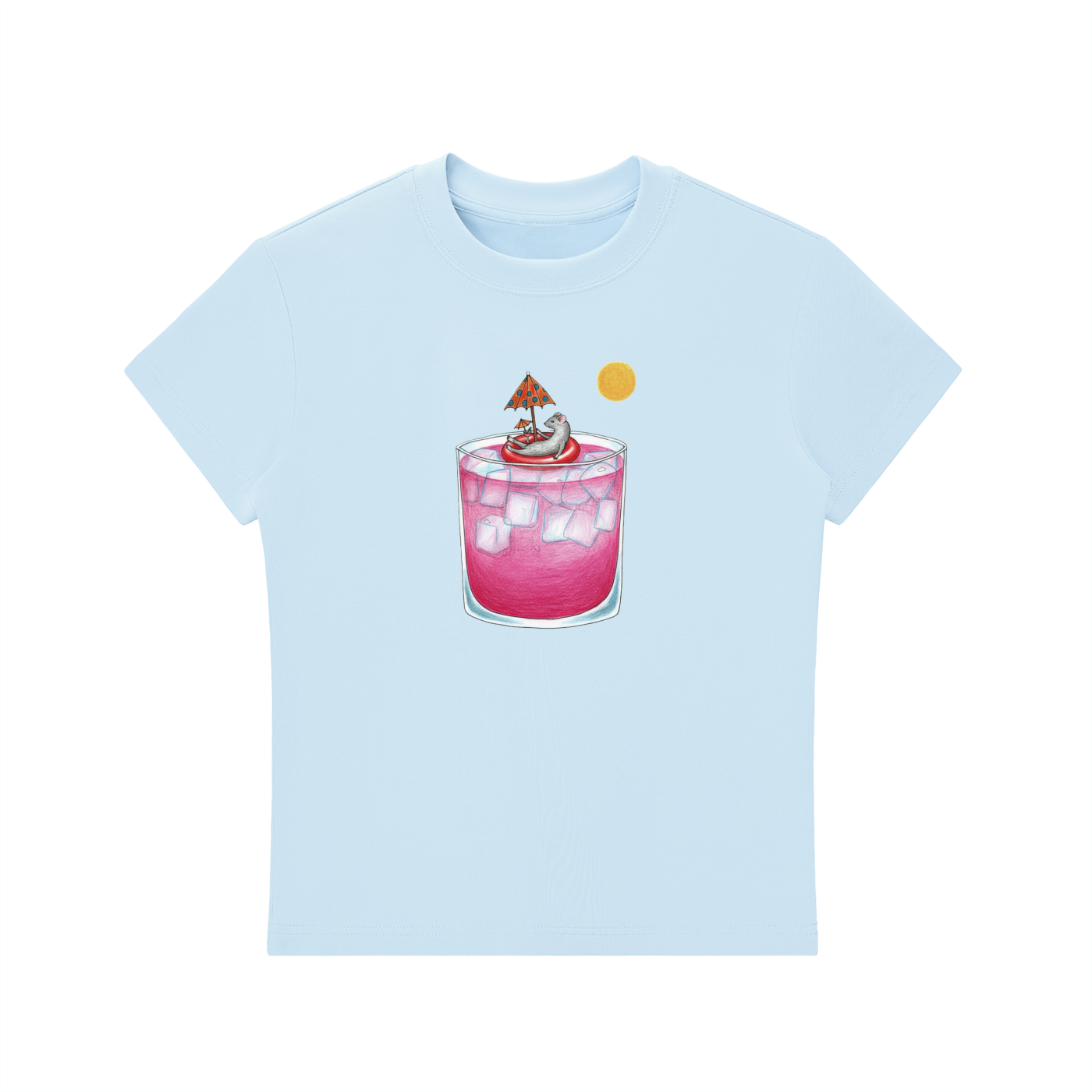 Handing Out Drinks T-Shirt (Womens)