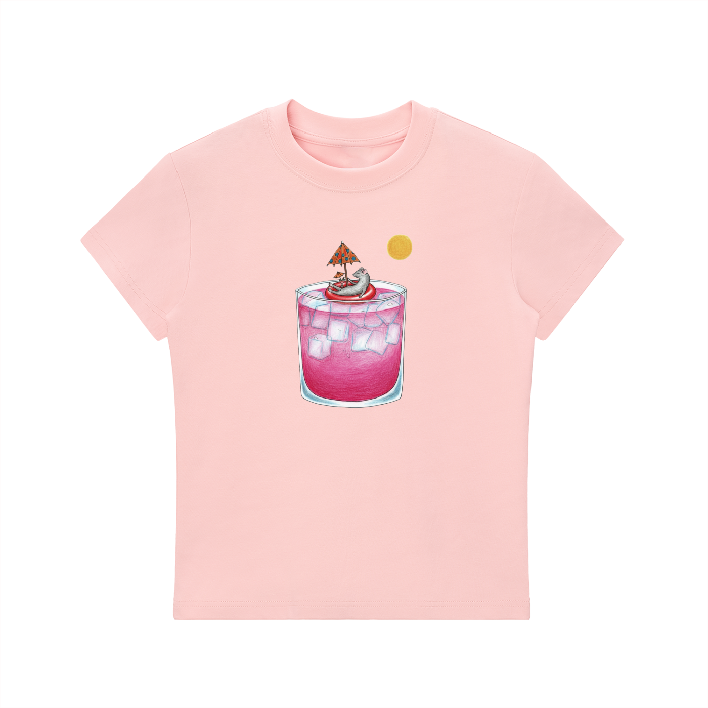 Handing Out Drinks T-Shirt (Womens)