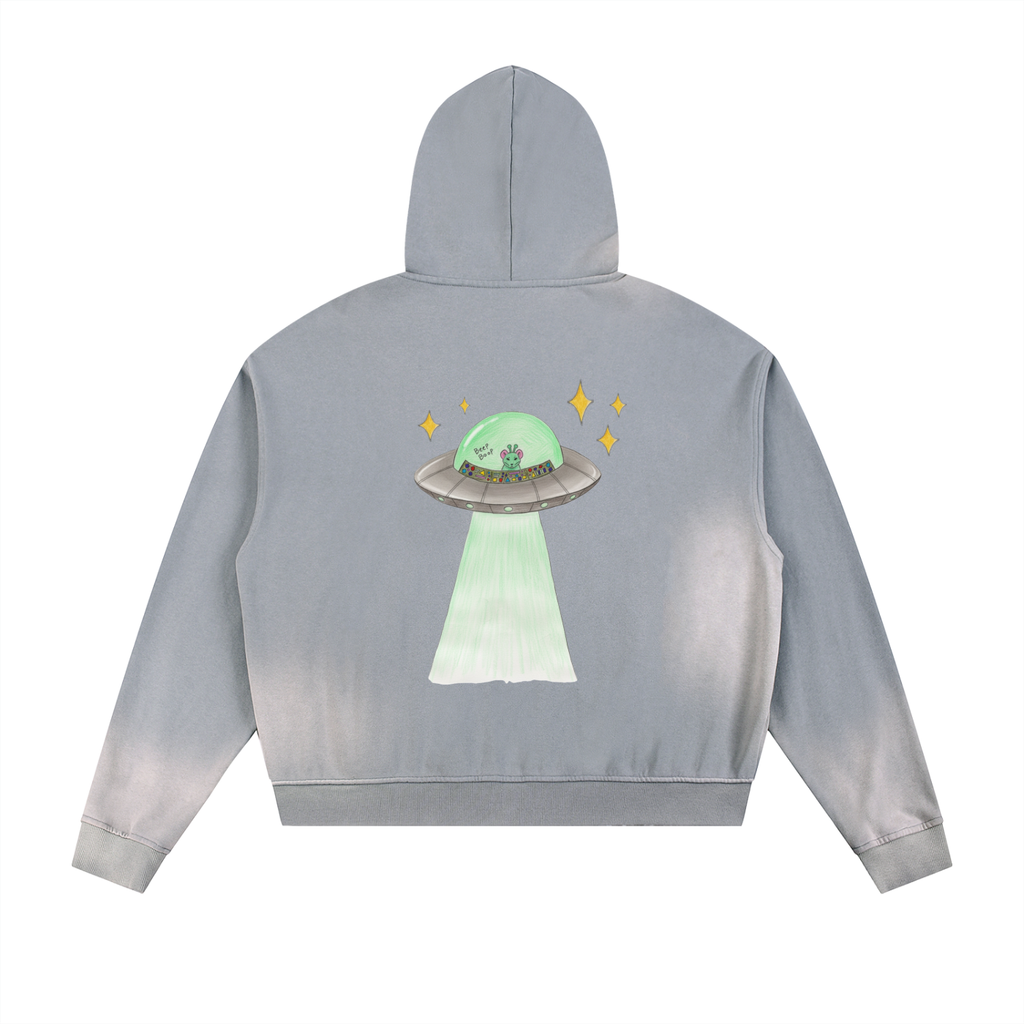 Space Rat Zipper Hoodie