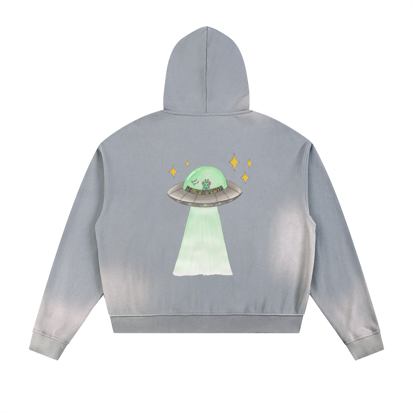 Space Rat Zipper Hoodie