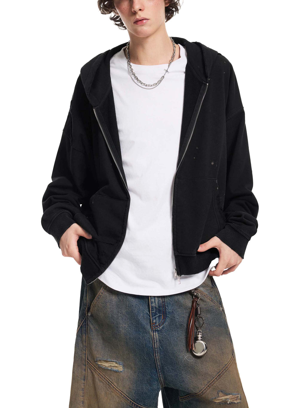 Space Rat Zipper Hoodie