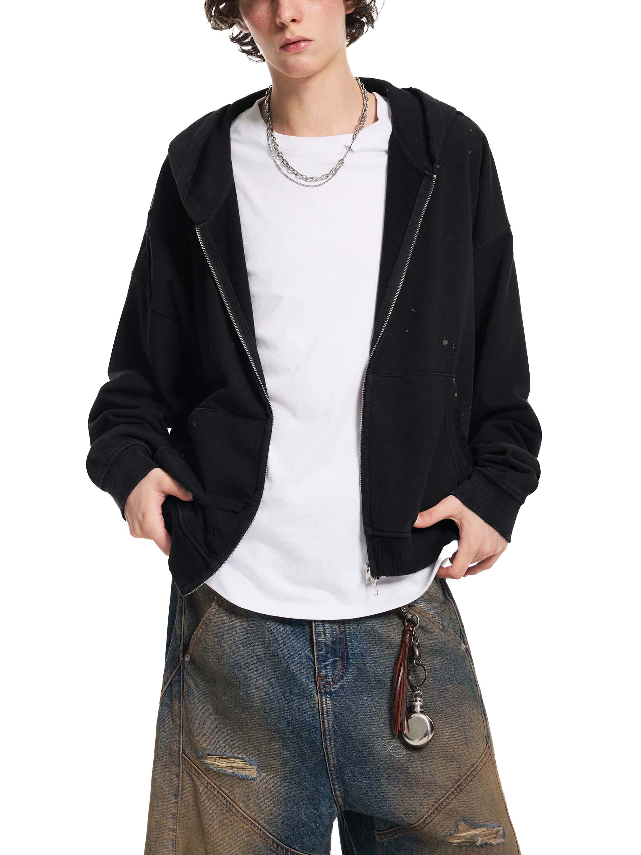 Space Rat Zipper Hoodie