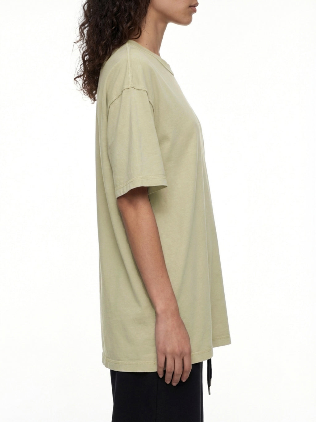 Cat In An Olive Mineral T-Shirt